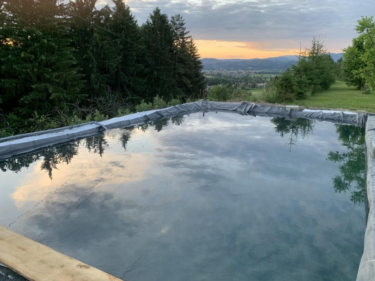 Hillside Bio Resort Apartment With Mountain View Prebold Luaran gambar